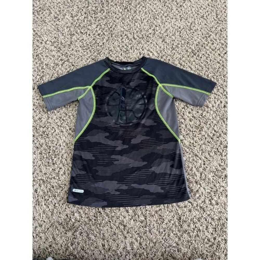Jumping Beans Black active basketball shorts sleeve shirt size‎ 7